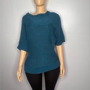 Forever 21 Blue Crew Neck Sweater
